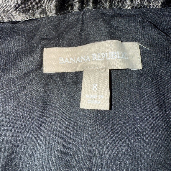 Banana Republic PLEATED CHIFFON MIDI SKIRT women’s size 8 black - Picture 10 of 12